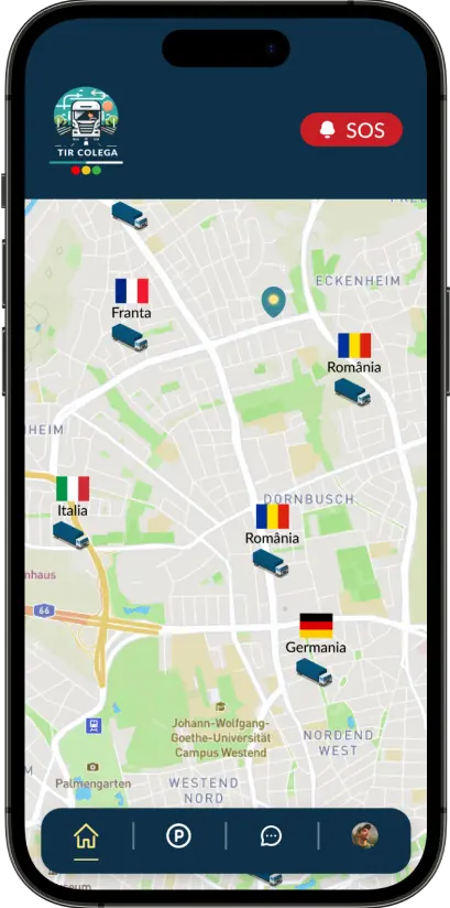 Tir Colega - Lateral Izquierdo del Teléfono - Sección Héroe - Funcionalidad SOS