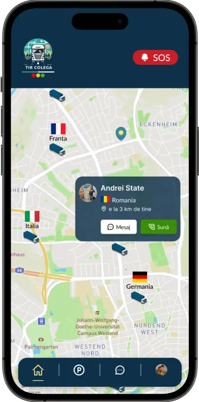 Tir Colega - Lateral Derecho del Teléfono - Sección Héroe - Funcionalidad Ver Colegas